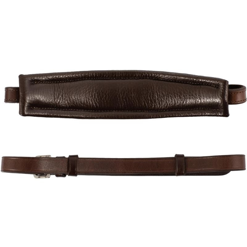 Neusriem voor hackamore Alupro Bruin