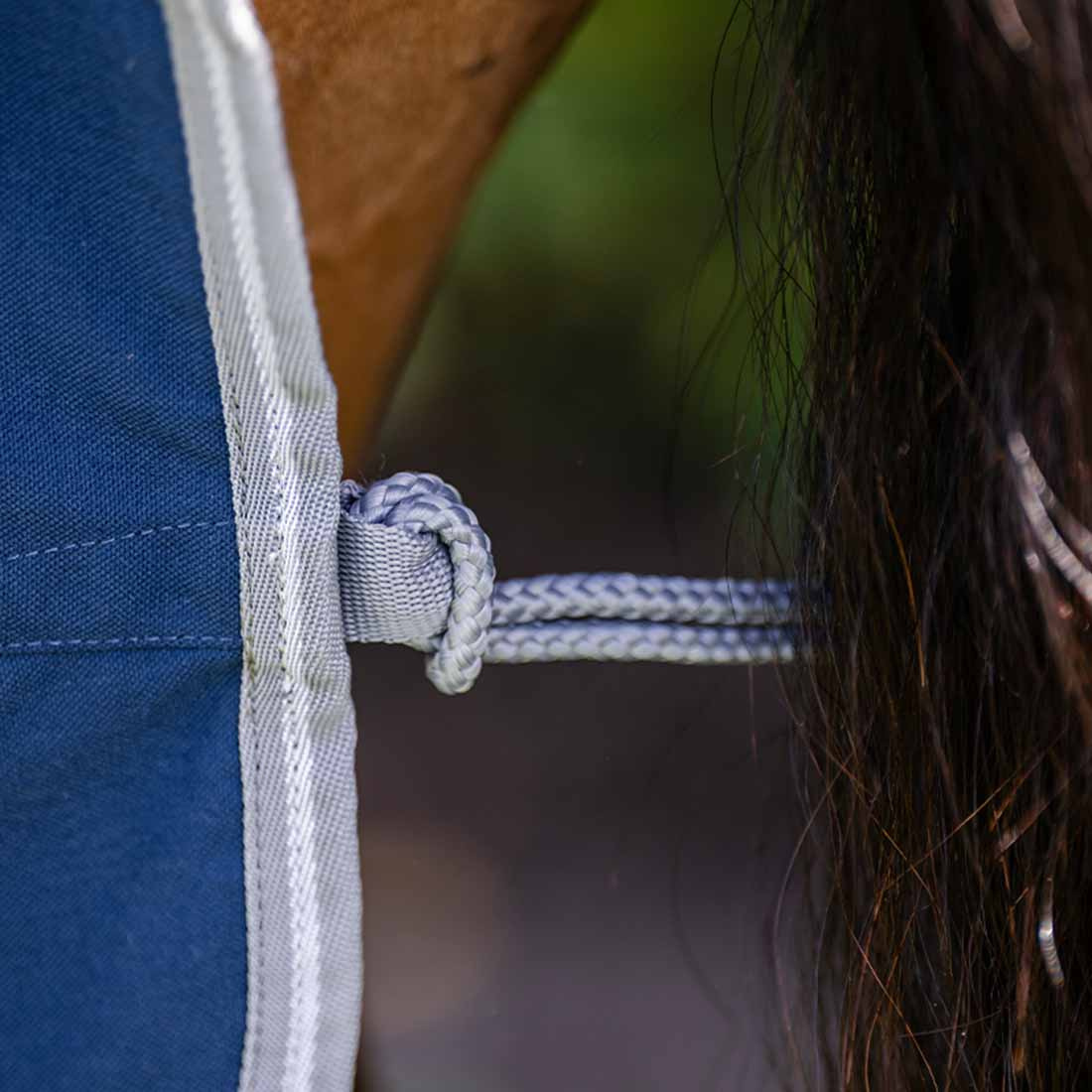Staldeken Amigo 0g Marineblauw/Grijs/Zilver