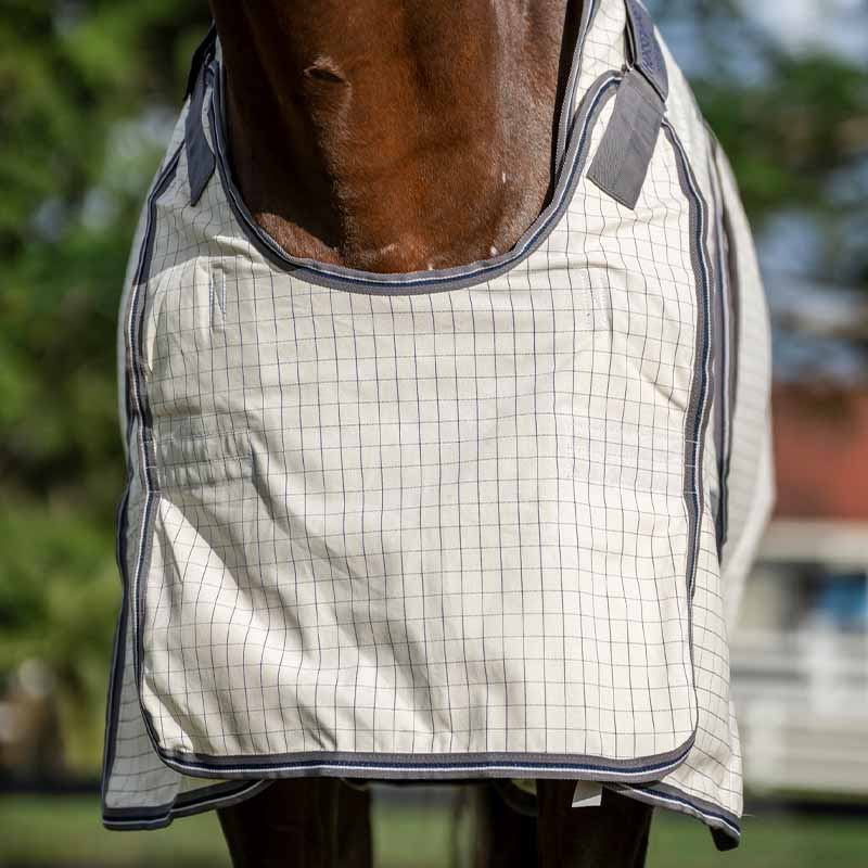 Zomerdeken Rambo Optimo Supreme Summer Plus Wit/Marineblauw/Grijs