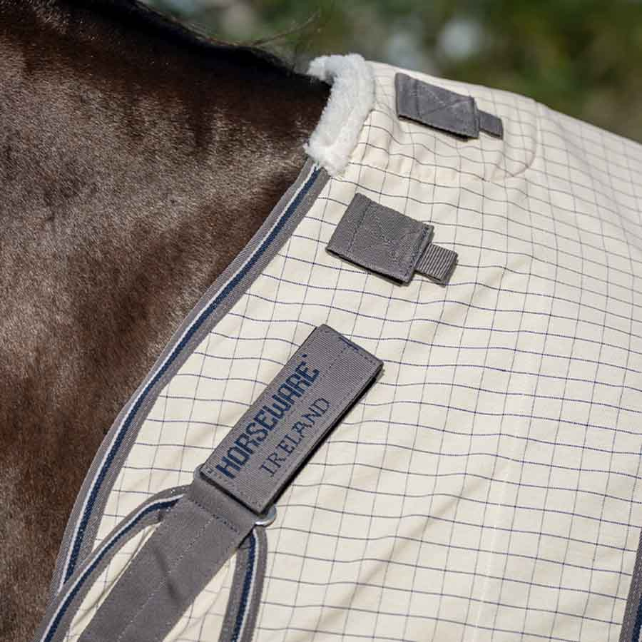 Zomerdeken Rambo Optimo Supreme Summer Plus Wit/Marineblauw/Grijs