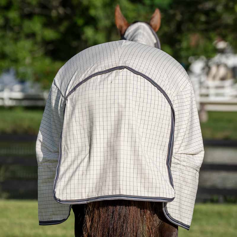 Zomerdeken Rambo Optimo Supreme Summer Plus Wit/Marineblauw/Grijs