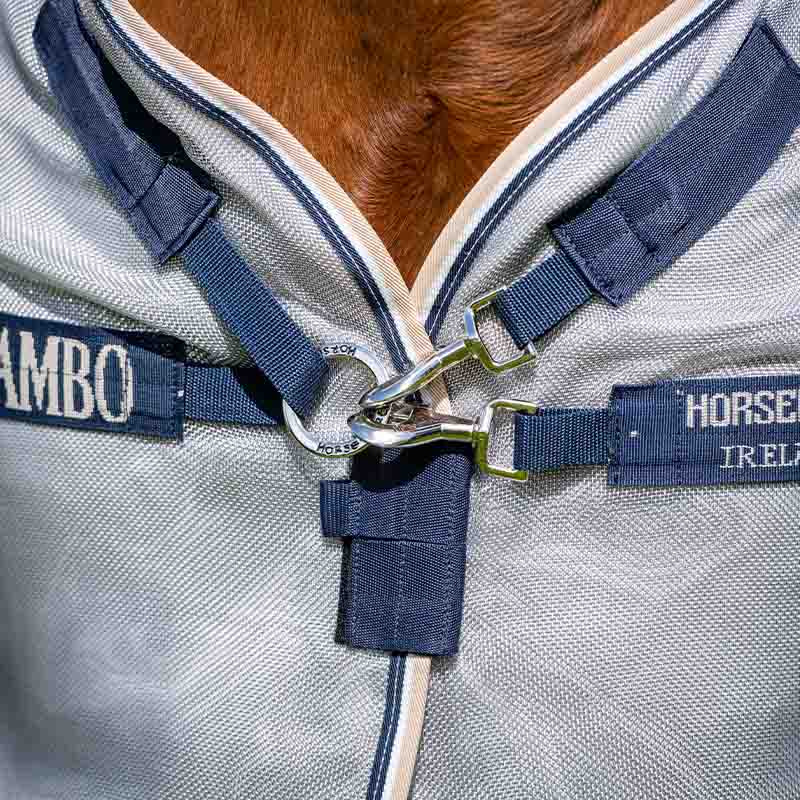Vliegendeken met Hals Rambo Protector Zilver
