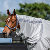 Vliegendeke Amigo Bug Rug Plus Zilver/Grijs/Zilver Vliegendeke Amigo Bug Rug Plus Zilver/Grijs/Zilver