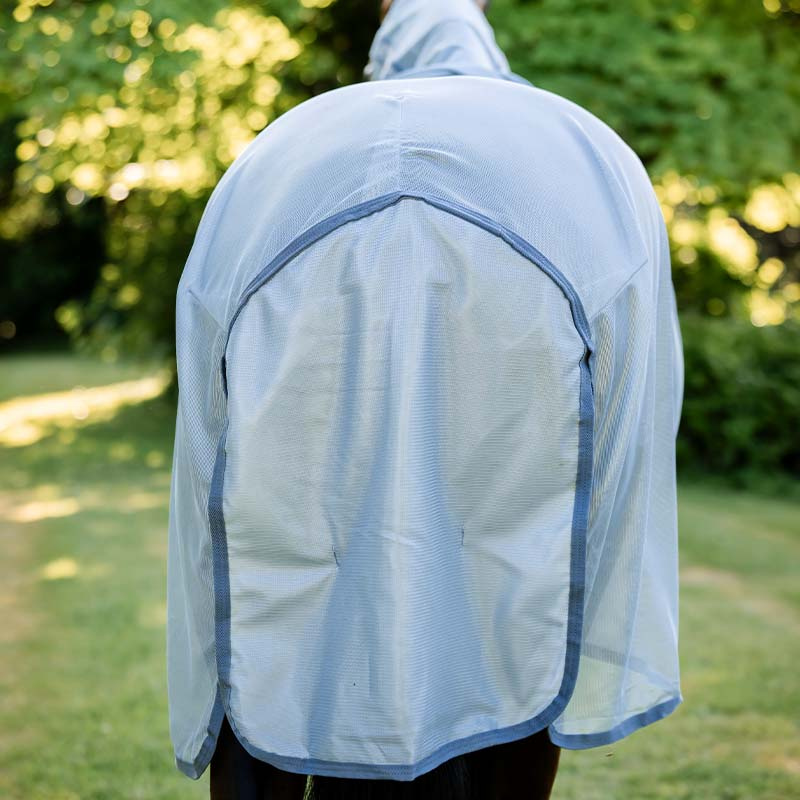 Vliegendeke Amigo Integrated Lichtblauw/Blauw/Zilver