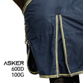Overgangsregendeken Turnout 100g 600D Marineblauw Overgangsregendeken Turnout 100g 600D Marineblauw