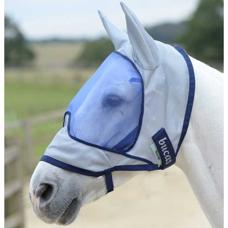 Vliegmasker Buzz-Off Deluxe Blauw