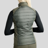 Hybride bodywarmer Emma Softshell Forest Green Hybride bodywarmer Emma Softshell Forest Green