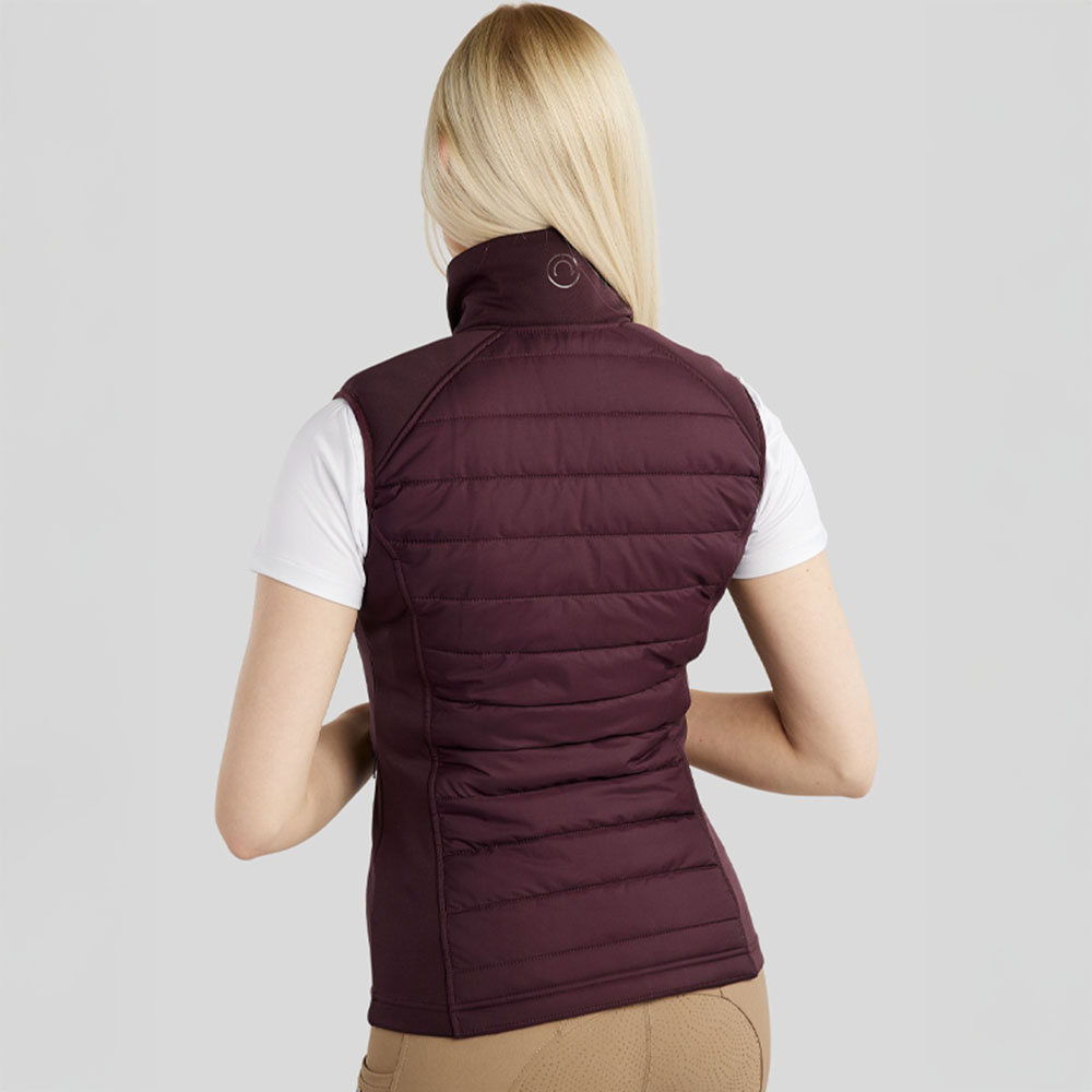 Hybride bodywarmer Emma Softshell Fig