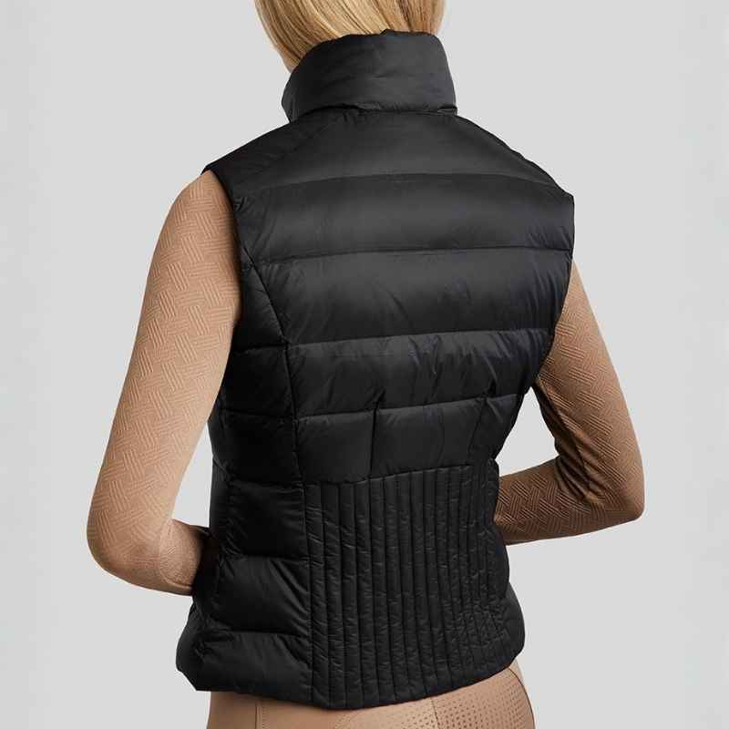 Rijbodywarmer MoAthena Refined Zwart