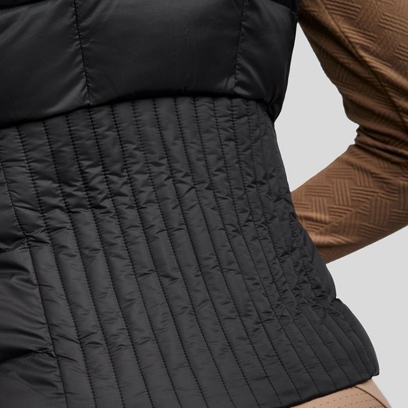 Rijbodywarmer MoAthena Refined Zwart
