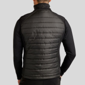 Hybride bodywarmer Heren Emanuel Softshell Zwart Hybride bodywarmer Heren Emanuel Softshell Zwart