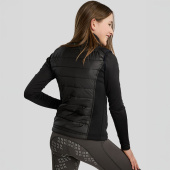Hybride bodywarmer Kind/Junior Emma Softshell Zwart Hybride bodywarmer Kind/Junior Emma Softshell Zwart