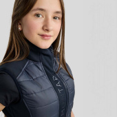Hybride bodywarmer Kind/Junior Emma Softshell Marineblauw Hybride bodywarmer Kind/Junior Emma Softshell Marineblauw