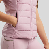 Hybride Bodywarmer Kind/Junior MoLila Softshell Champagne Crystal Tape Candy Pink Hybride Bodywarmer Kind/Junior MoLila Softshell Champagne Crystal Tape Candy Pink