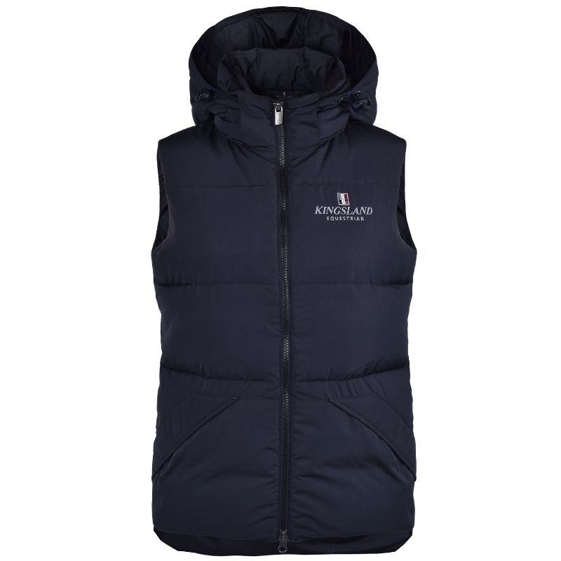 Rijbodywarmer Classic Unisex Down Marineblauw