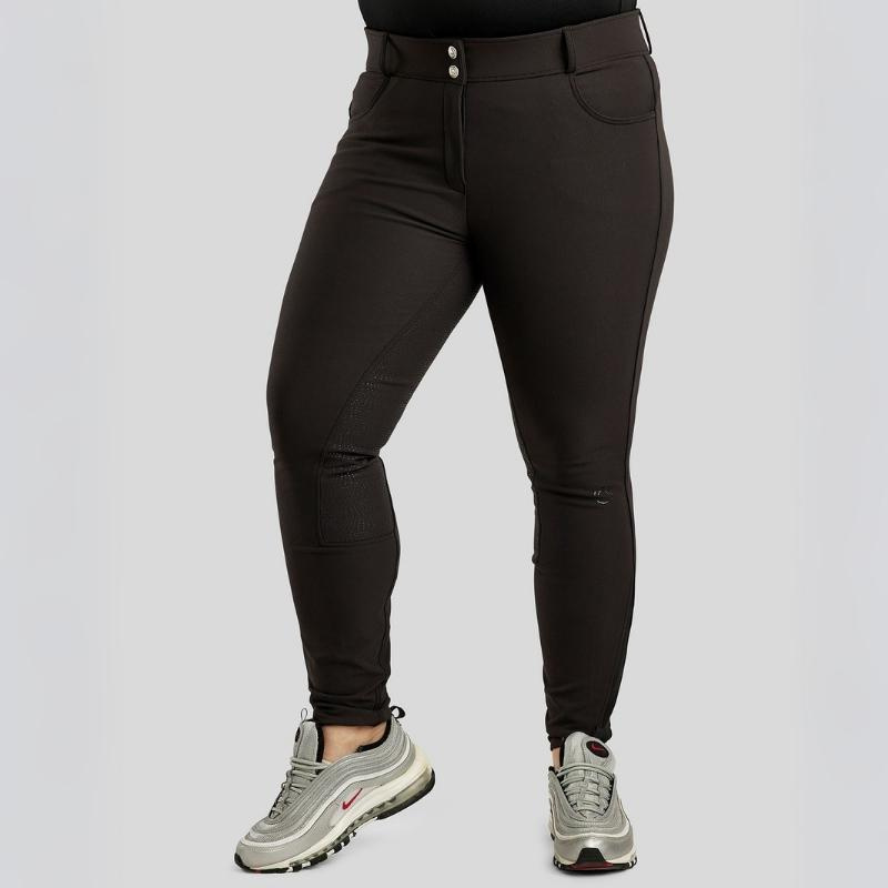 Rijbroek Megan Yati Curve Full Grip Zwart