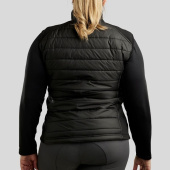 Hybride bodywarmer Emma Softshell Curve Zwart Hybride bodywarmer Emma Softshell Curve Zwart