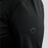 Wedstrijdjas MoFlair Softshell Gun Metal Crystals Curve Zwart Wedstrijdjas MoFlair Softshell Gun Metal Crystals Curve Zwart