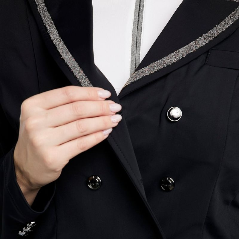 Dressuurfrack Softshell Zwart