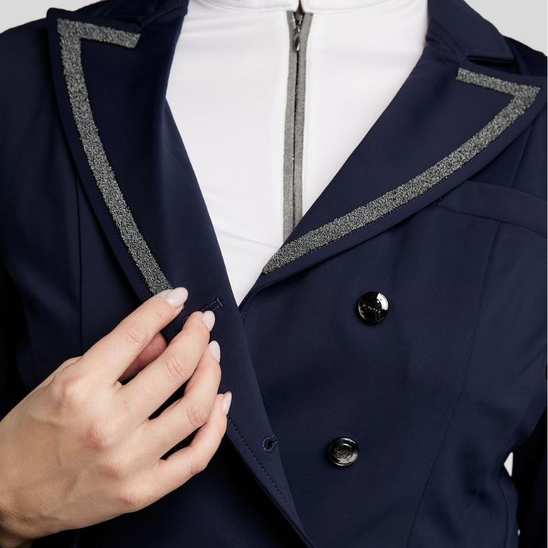 Dressuurfrack Softshell Marineblauw
