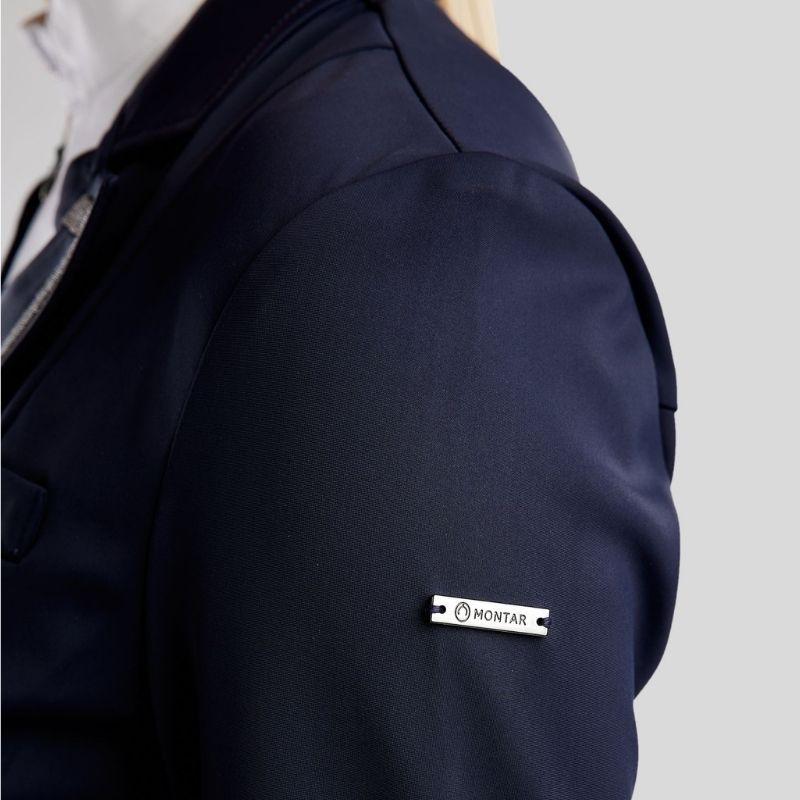 Dressuurfrack Softshell Marineblauw