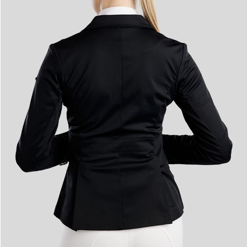 Wedstrijdjas MoGloria Softshell Caviar Tape Zwart