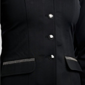 Wedstrijdjas MoGloria Softshell Caviar Tape Zwart Wedstrijdjas MoGloria Softshell Caviar Tape Zwart