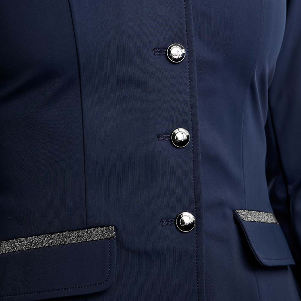 Wedstrijdjas MoGloria Softshell Caviar Tape Marineblauw