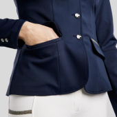 Wedstrijdjas MoGloria Softshell Caviar Tape Marineblauw Wedstrijdjas MoGloria Softshell Caviar Tape Marineblauw