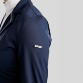 Wedstrijdjas MoGloria Softshell Caviar Tape Marineblauw Wedstrijdjas MoGloria Softshell Caviar Tape Marineblauw
