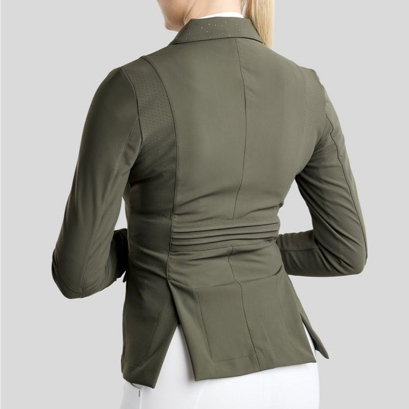 Wedstrijdjas MoZida Refined Lasercut Forest Green
