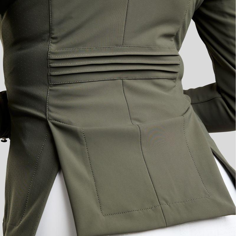 Wedstrijdjas MoZida Refined Lasercut Forest Green