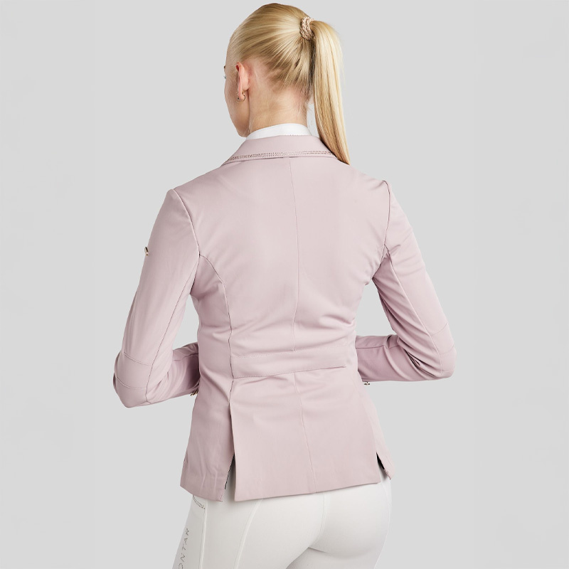 Wedstrijdjas MoBlair Softshell Champagne Crystals Cheeky Pink
