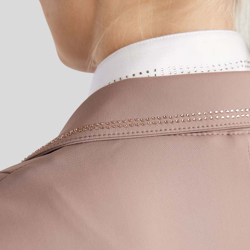 Wedstrijdjas MoBlair Softshell Champagne Crystals Blush