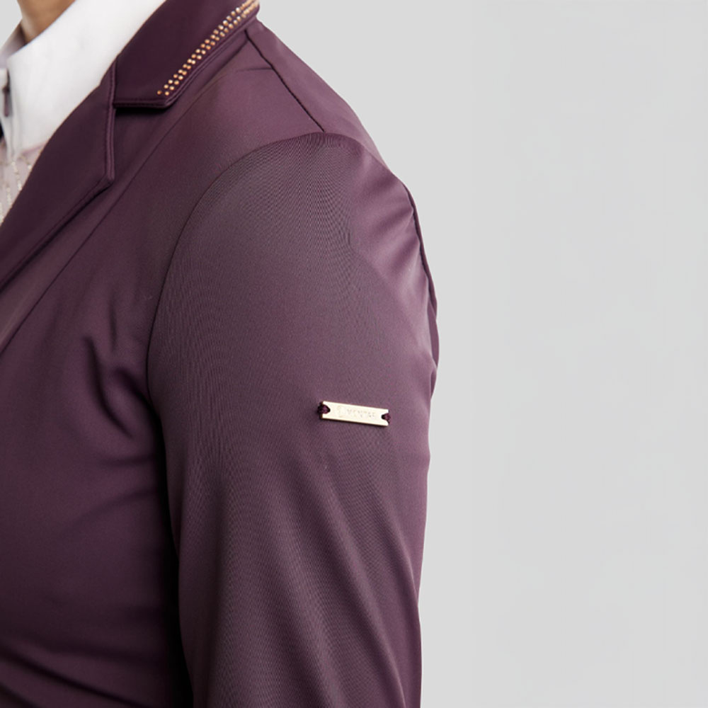 Wedstrijdjas MoBlair Softshell Champagne Crystals Fig