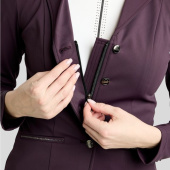 Wedstrijdjas MoKira Softshell Gun Metal Crystals Fig Wedstrijdjas MoKira Softshell Gun Metal Crystals Fig