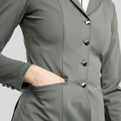 Wedstrijdjas MoKira Softshell Gun Metal Crystals Grijs Wedstrijdjas MoKira Softshell Gun Metal Crystals Grijs
