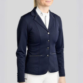 Wedstrijdjas MoKira Softshell Gun Metal Crystals Marineblauw Wedstrijdjas MoKira Softshell Gun Metal Crystals Marineblauw