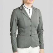 Wedstrijdjas MoKelly Softshell Gun Metal Crystals Grijs Wedstrijdjas MoKelly Softshell Gun Metal Crystals Grijs