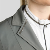 Wedstrijdjas MoKelly Softshell Gun Metal Crystals Grijs Wedstrijdjas MoKelly Softshell Gun Metal Crystals Grijs