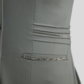 Wedstrijdjas MoKelly Softshell Gun Metal Crystals Grijs Wedstrijdjas MoKelly Softshell Gun Metal Crystals Grijs