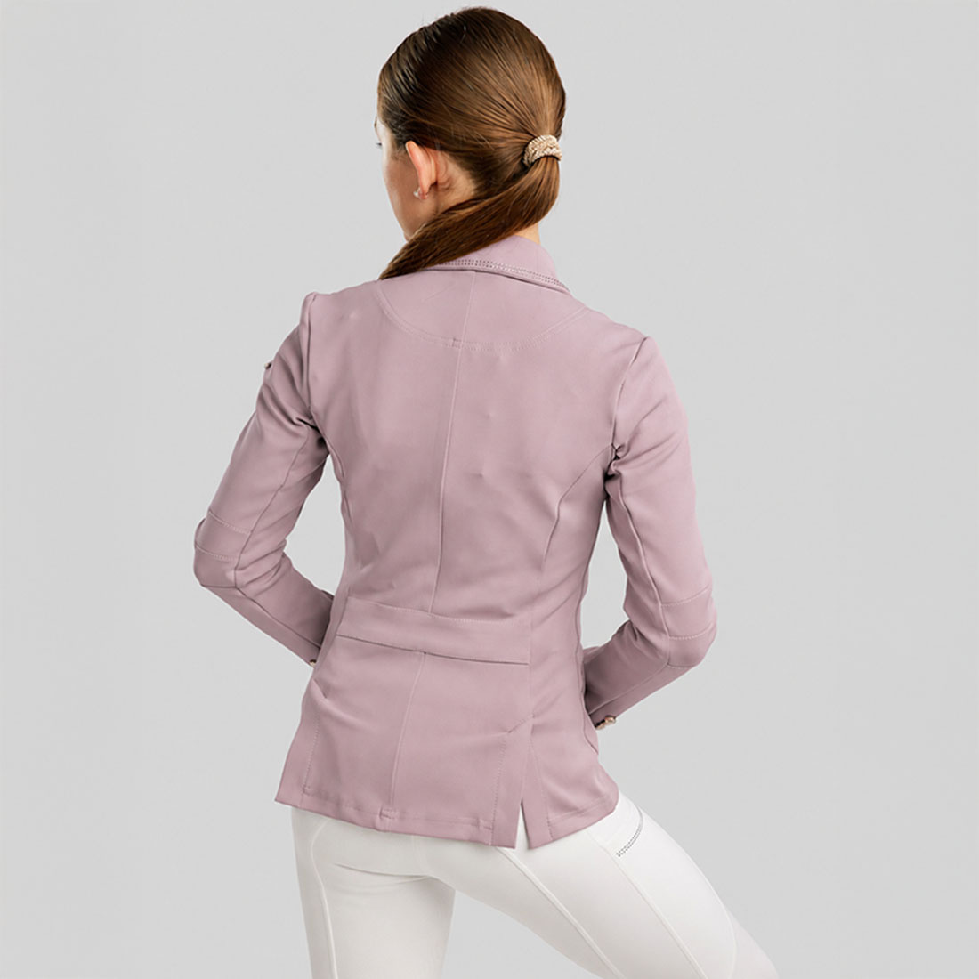 Wedstrijdjas Kind/Junior MoBlair Champagne Crystals Cheeky Pink