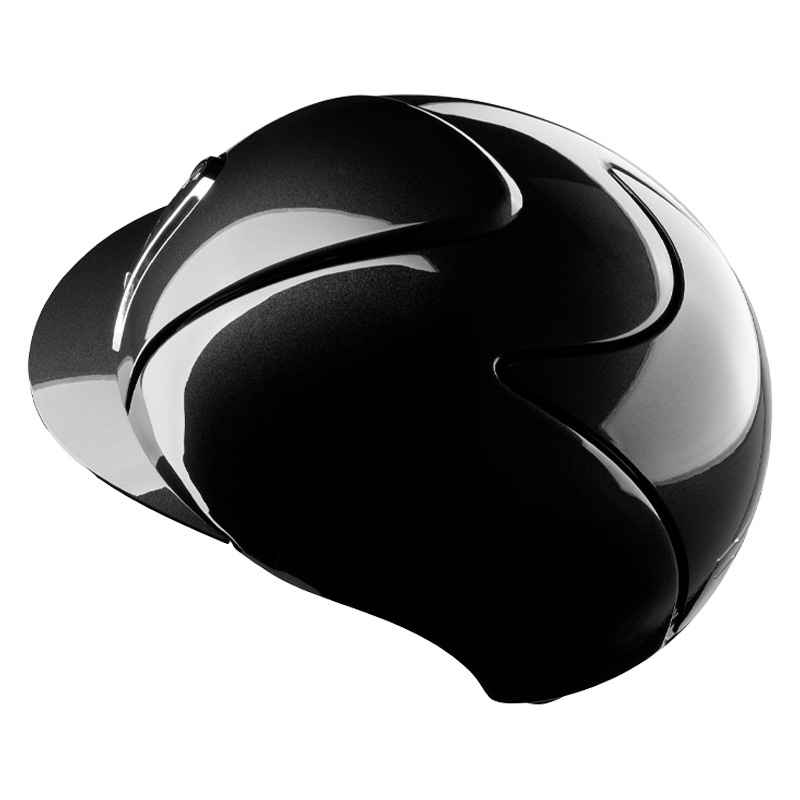 Paardrijcap Cromo 2.0 Shine Zwart