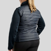 Hybride jas Emma Softshell Curve Marineblauw Hybride jas Emma Softshell Curve Marineblauw