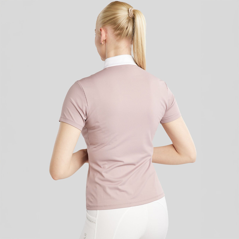 Wedstrijdshirt MoSparkle Champagne Crystals Blush