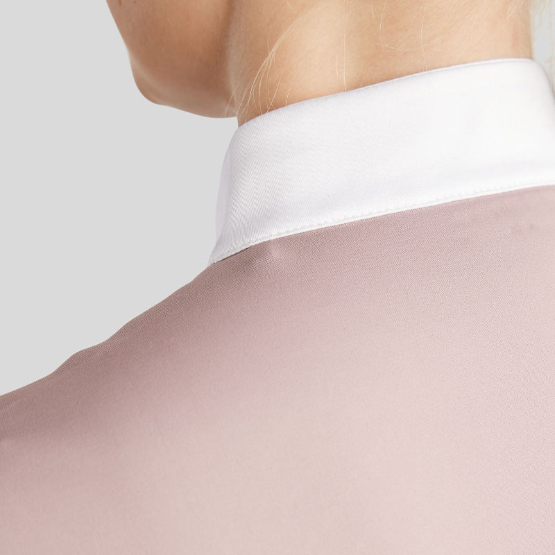 Wedstrijdshirt MoSparkle Champagne Crystals Blush