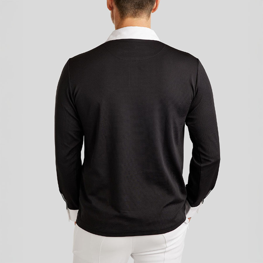 Wedstrijdshirt Heren MoWill Long Sleeve Zwart