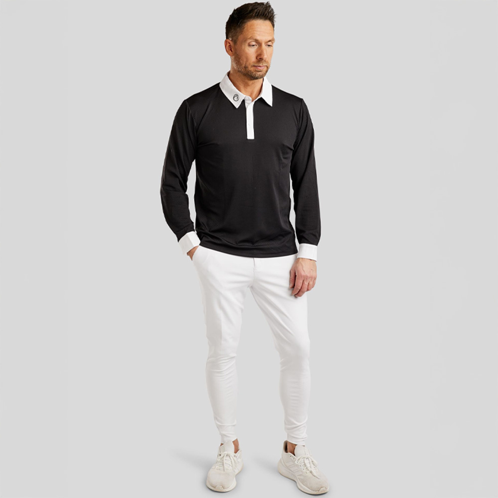 Wedstrijdshirt Heren MoWill Long Sleeve Zwart