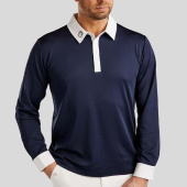 Wedstrijdshirt Heren MoWill Long Sleeve Marineblauw Wedstrijdshirt Heren MoWill Long Sleeve Marineblauw