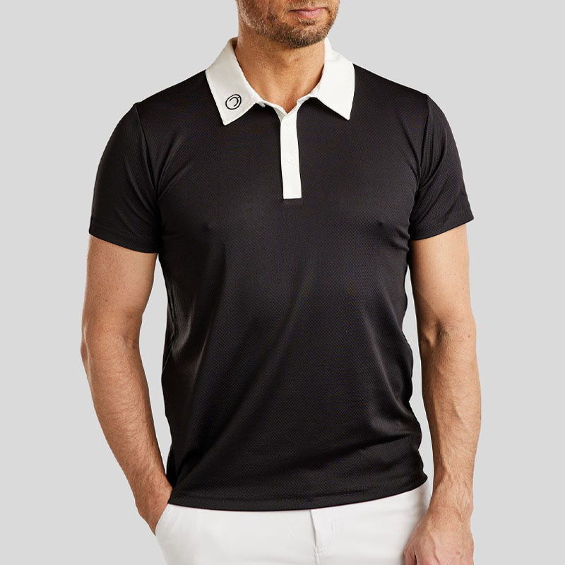 Wedstrijdshirt Heren MoWill Short Sleeve Zwart